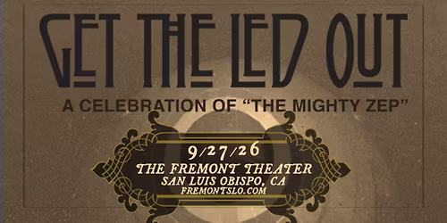 Get The Led Out LIVE at Fremont Theater