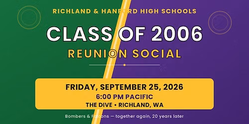HHS & RHS Joint Class of 2006 Reunion Social