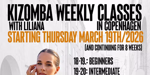 Weekly Kizomba in Copenhagen