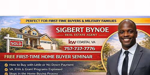Stop Paying Rent! First-Time Homebuyer Seminar
