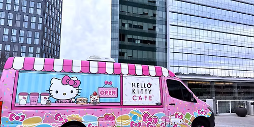 Hello Kitty Cafe Truck East - DC \/ McLean Appearance