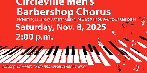 Circleville Men's Barbershop Chorus Concert