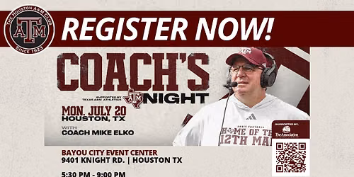 Coach\u2019s Night featuring Mike Elko!