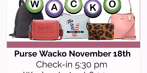 Purse Wacko!! 