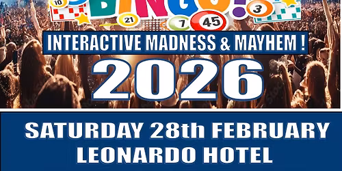 Perth Daytime Clubland Bounce Bingo