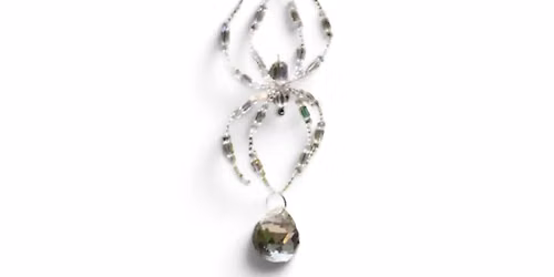 10\/7 Glass Beaded Spider Sun Catcher Workshop at The Garage Grill 