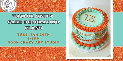 Taylor Swift The Life of a Showgirl Cake Decorating Class