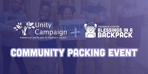 Unity Campaign Community Packing Event