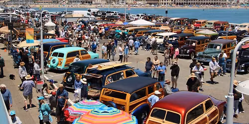Santa Cruz Surfing walking tour & Woodies on the Wharf car show