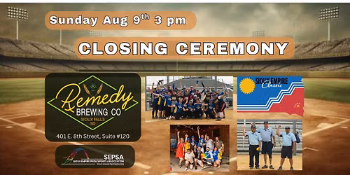 Closing Ceremony for Sioux Empire Classic