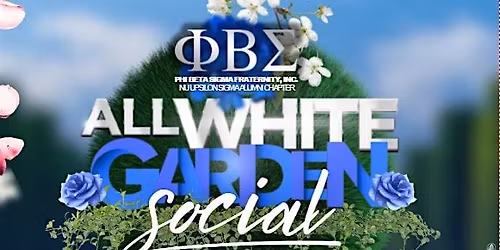 All White Garden Social