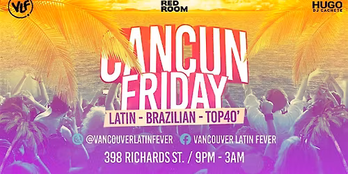 Cancun Nites Fridays Red Room