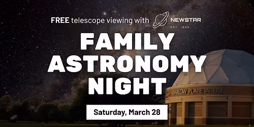 Family Astronomy Night: FREE telescope viewing