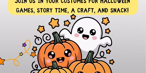 Halloween Toddler Time Event