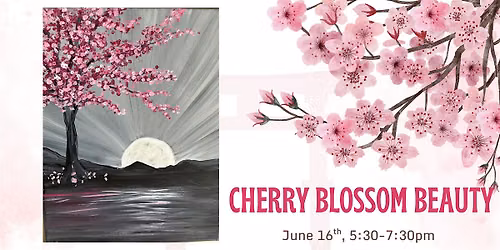 Sip and Paint at Horan - CHERRY BLOSSOM BEAUTY