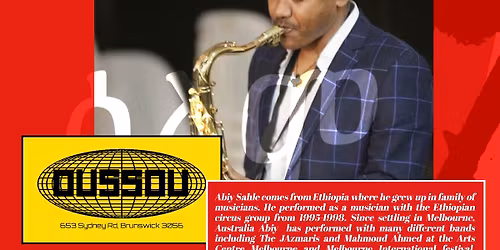 Abiy Sahle & The Peace Band @ Bar Oussou!