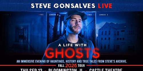 Steve Gonsalves Live - A Life With Ghosts - Bloomington, IL