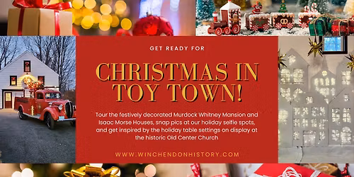 Christmas in Toy Town: Holiday Open House, Selfie Spots, & Table Settings