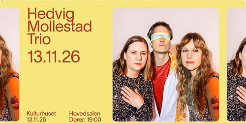Hedvig Mollestad Trio \/\/ Kulturhuset i Bergen