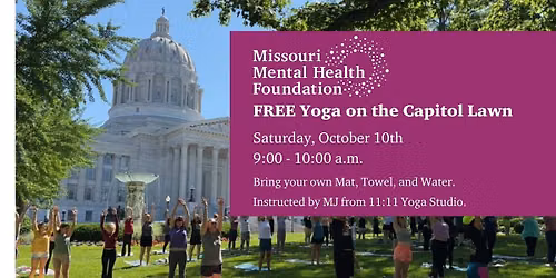 FREE Yoga on the Capitol Lawn