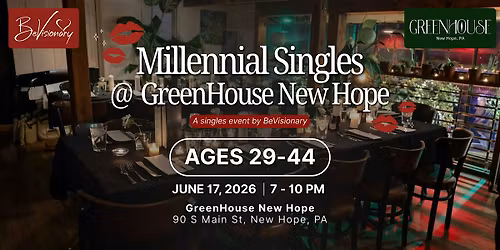 Millennial Singles at GreenHouse New Hope (Ages 29-44)