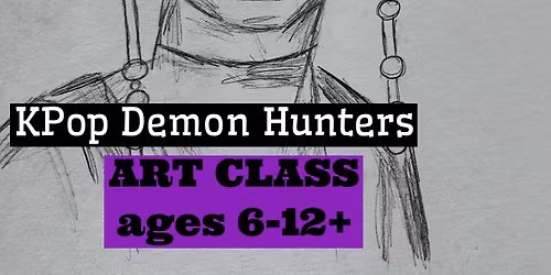 KPop Demon Hunters Art Class 