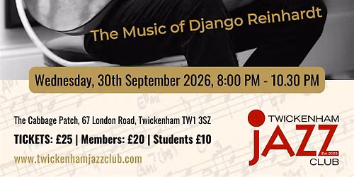 Harry Diplock Presents: The Music of Django Reinhardt
