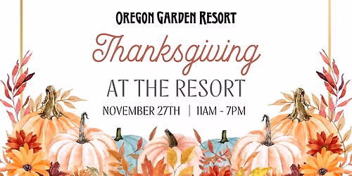 Thanksgiving at the Resort