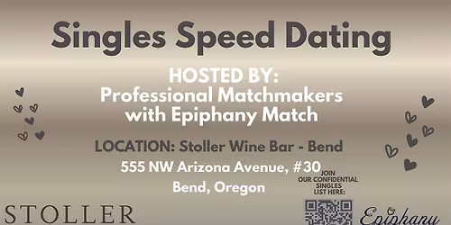 6\/22\/26 Speed Dating at Stoller (ages 50ish and up)