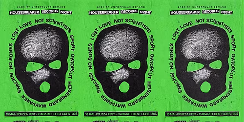 Pouzza 14: La soir\u00e9e Housebreaker Records \/\/ Housebreaker Records Night!