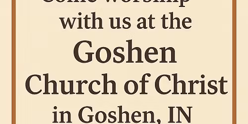 Come and join us in worship!