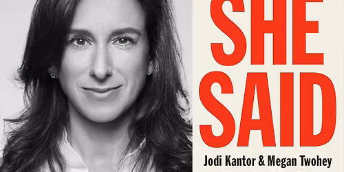 Jodi Kantor at Mulroy Civic Center At Oncenter - Crouse Hinds Theatre