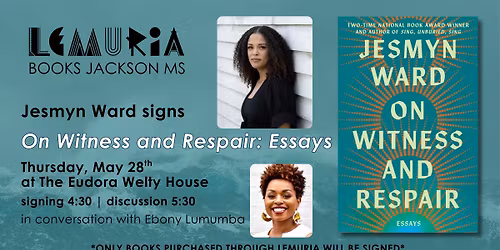 Jesmyn Ward at the Eudora Welty House