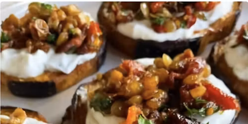 Mediterranean Eggplant Appetizer