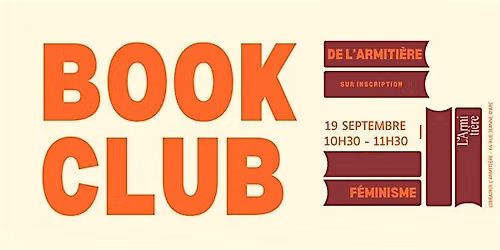 Bookclub f\u00e9minisme de L'Armiti\u00e8re !