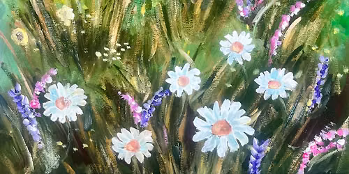Wildflowers Paint and Sip