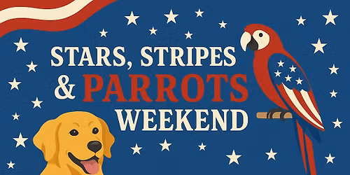 \u2b50\ufe0f Stars, Stripes & Parrots Weekend