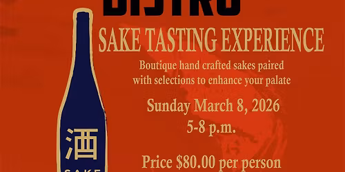 Sake Tasting Experince