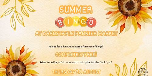 \u2600\ufe0f SUMMER BINGO - 20 AUGUST \u2600\ufe0f
