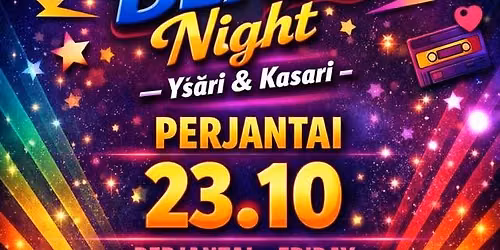 Retro beats night
