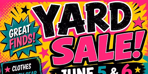 Yard Sale! 