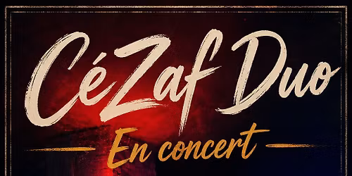 C\u00e9Zaf Duo en concert