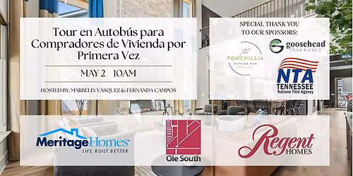 Tour en Autob\u00fas para Compradores de Vivienda por Primera Vez- 5\/2