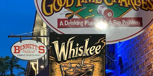 Whiskee Bizzness @ GoodTime Charlie\u2019s!