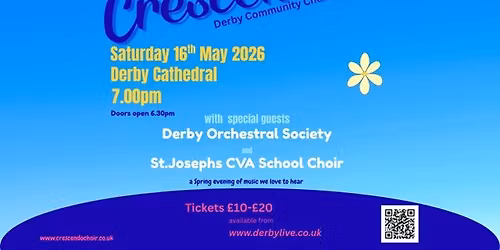 Crescendo Charity Concert in aid of Derbyshire Mind