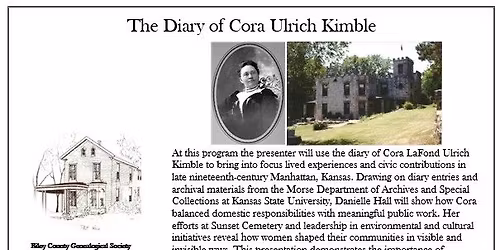 The Diary of Cora Ulrich Kimble