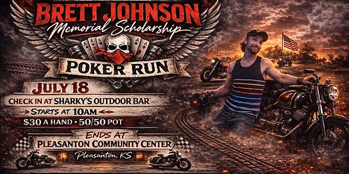 Brett Johnson Memorial Scholarship Poker Run