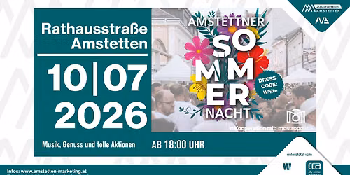 AMSTETTNER SOMMERNACHT IN DER RATHAUSSTRASSE
