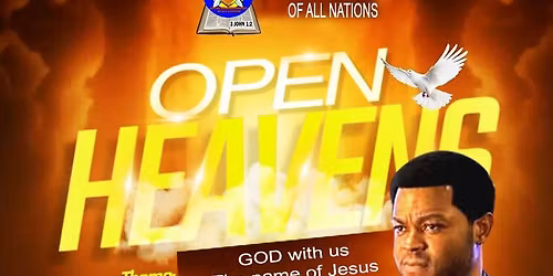 3 DAYS CONFERENCE OF OPEN HEAVENS