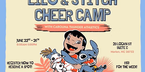 Lilo & Stitch Summer Cheer Camp 